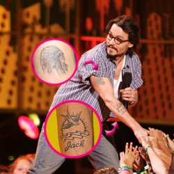 Celebrity tattoos Flower tattoos designs and meanings